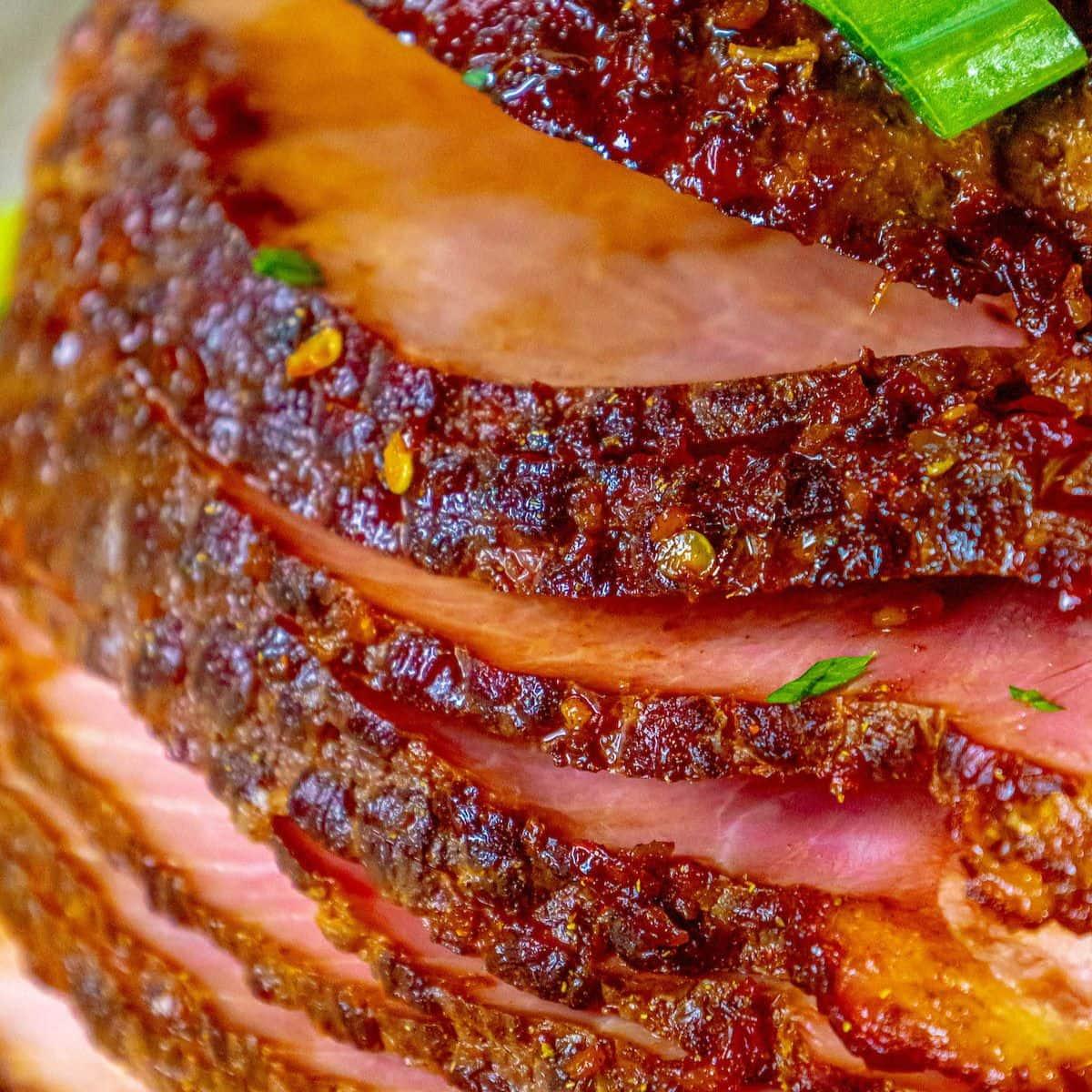 Sticky Honey Soy Ham