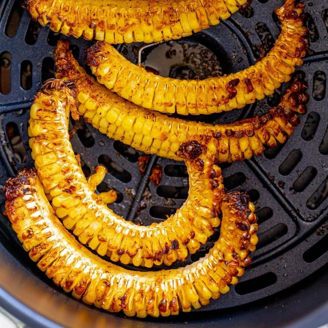 The Best Air Fried Corn Ribs