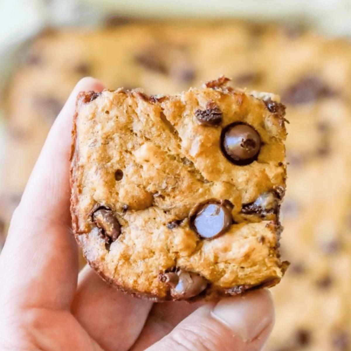 The Best Banana Chocolate Chip Bars