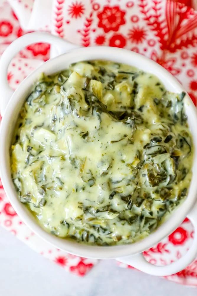 Best Easy Creamed Spinach