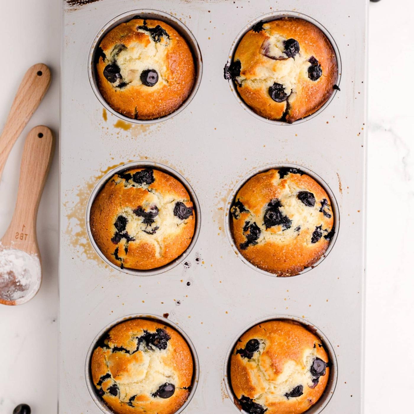 The Best Blueberry Muffins