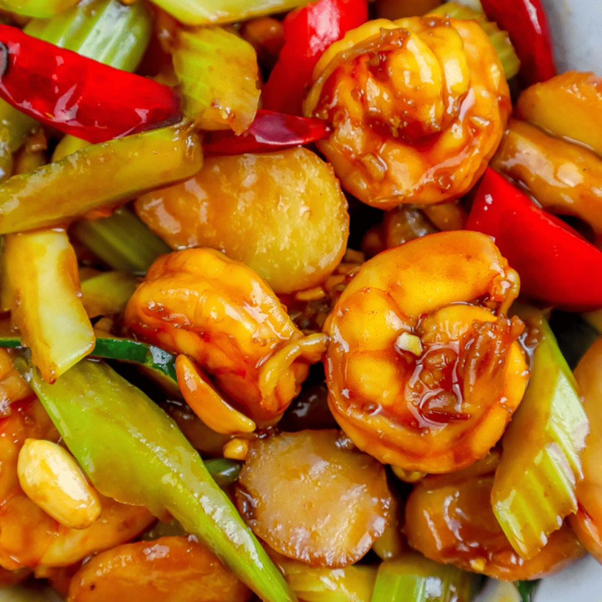 Kung Pao Shrimp Quick and Easy Recipe