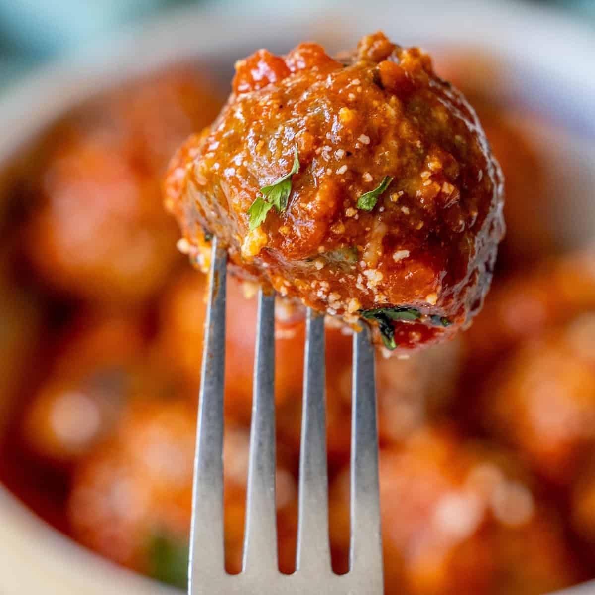 Easy Homemade Meatballs