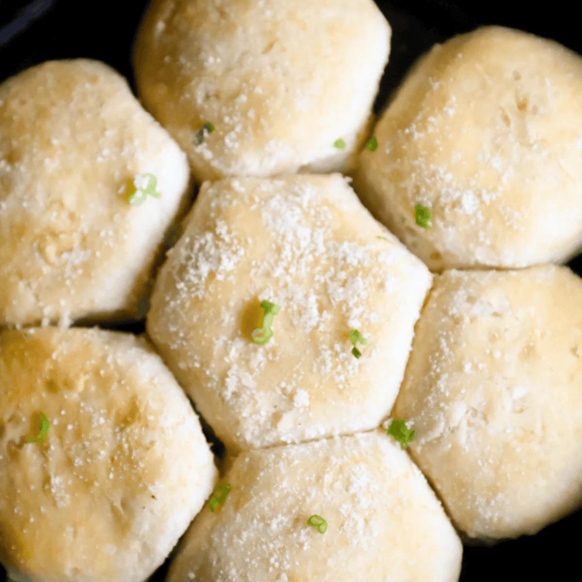 Best Garlic Butter Parmesan Dinner Rolls