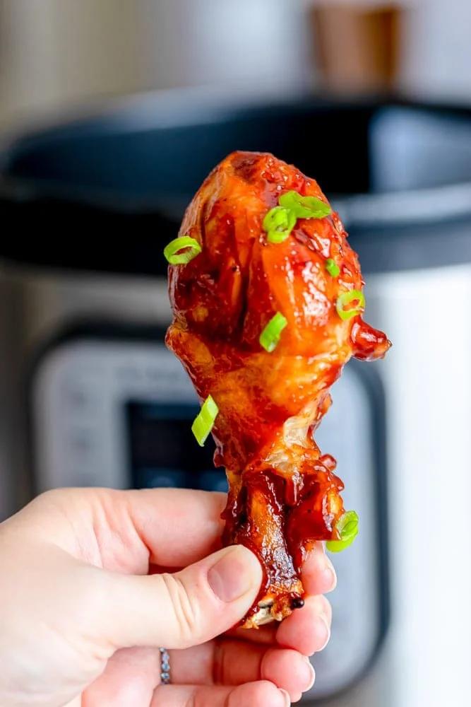 The Best Instant Pot BBQ Chicken Legs