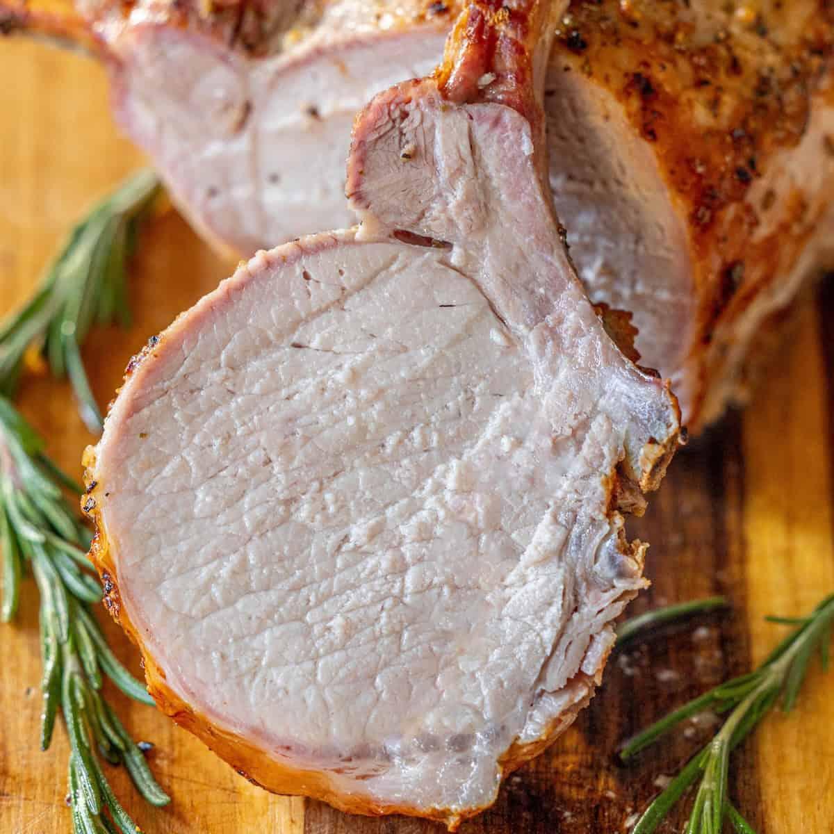 The Best Roasted Rack of Pork