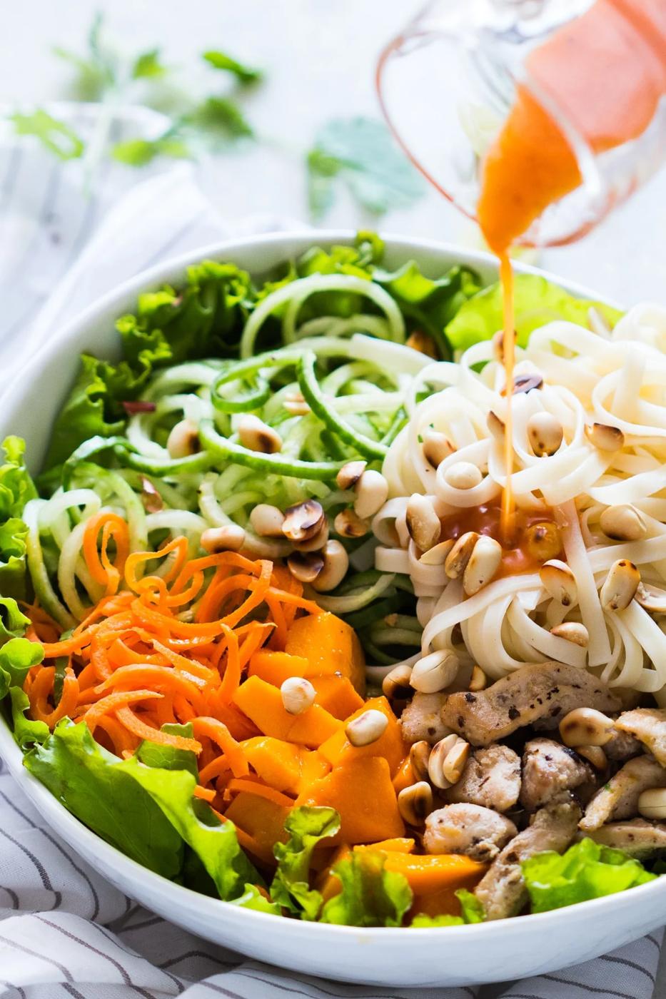 Tropical Mango Noodle Salad