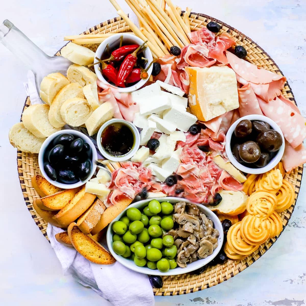 Ultimate Italian Cheese Plate