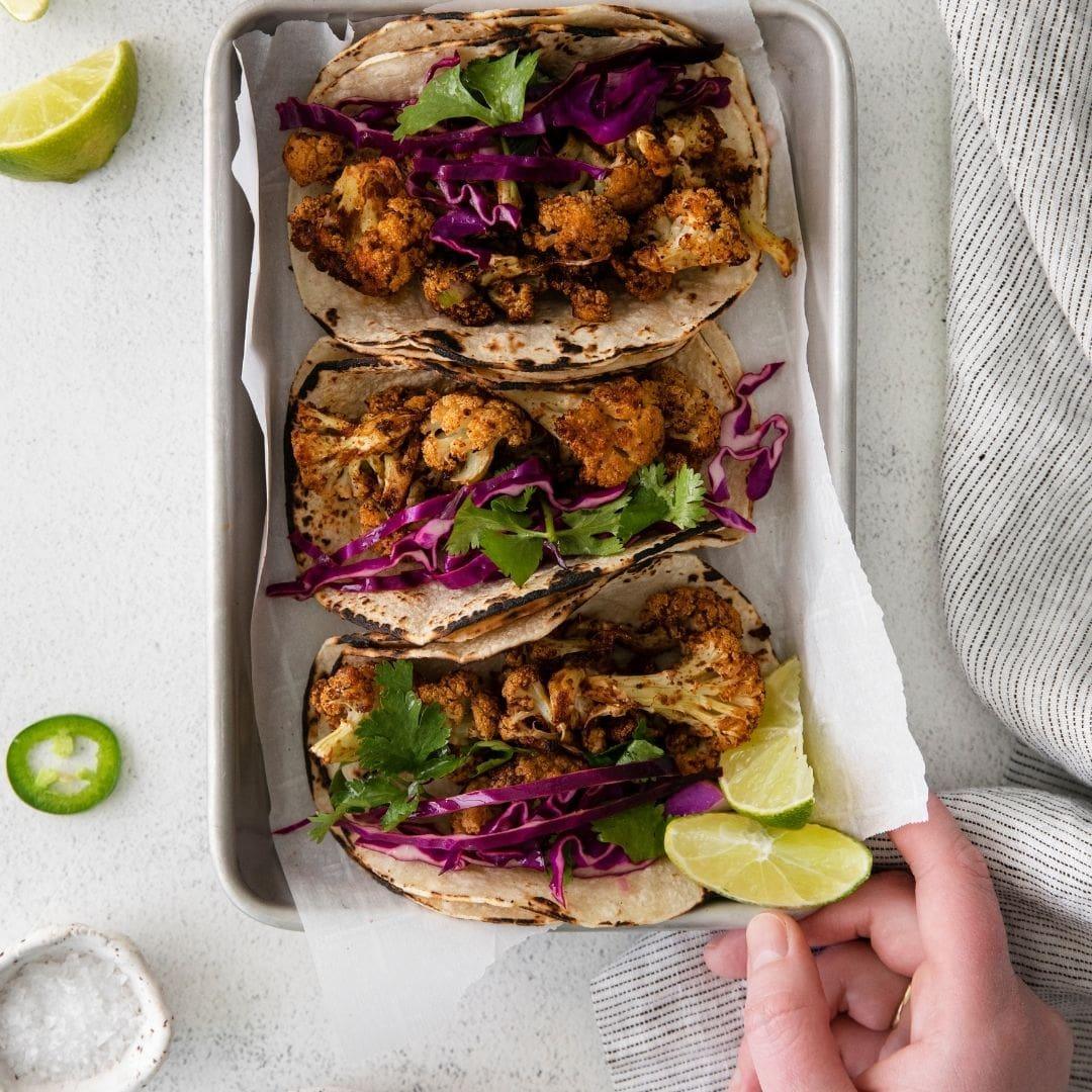 Vegan Cauliflower Tacos Recipe