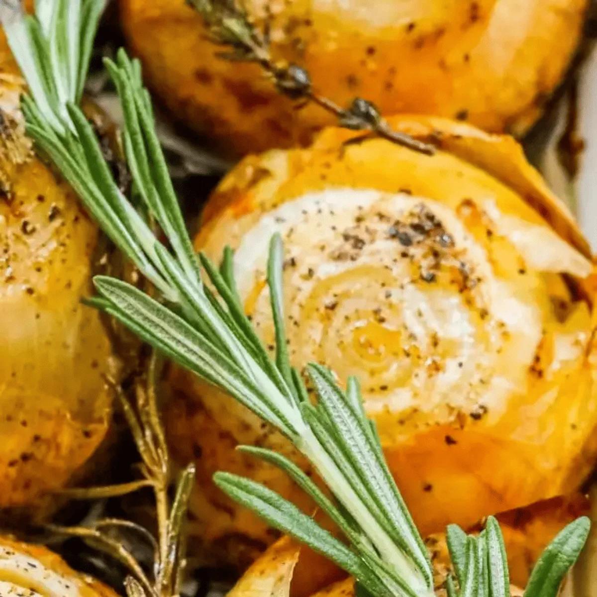 Whole Roasted Onions Recipe