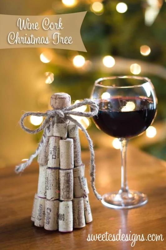 Wine Cork Christmas Tree