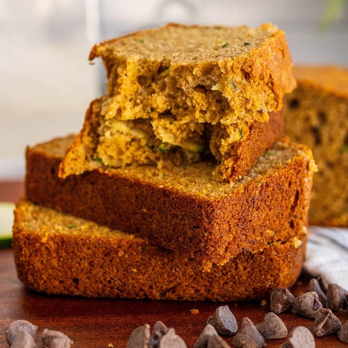 The Best Moist Zucchini Bread Ever