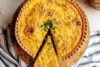 Ultimate Bacon and Cheese Quiche