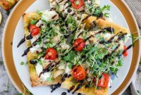 Artisan Pesto Chicken Flatbread
