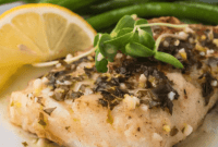 Golden Pan-Seared Cod