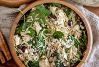 Mediterranean Feta Orzo Salad