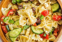 Zesty Greek Pasta Salad