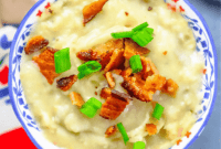 Simple Loaded Mashed Potato Revival Soup