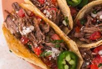 Tender Braised Beef Tacos