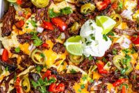 Loaded Carne Asada Nachos