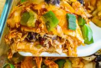 Cheesy Chicken Taco Bake