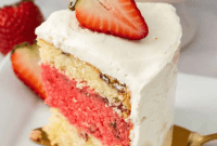 Strawberry Cream Dream Cake
