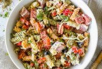 Creamy Italian Pasta Salad
