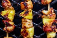 Tropical Chicken & Pineapple Skewers