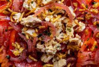 Zesty Tuna Tomato Bowl