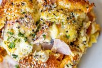 Savory Croissant Breakfast Bake