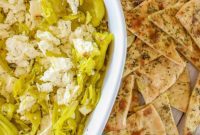 Zesty Pepperoncini Feta Bake