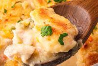 Comforting Chicken and Dumpling Bake