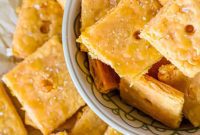 Cheesy Sourdough Discard Crisps