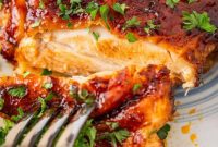 Crispy Air Fryer BBQ Chicken Thighs