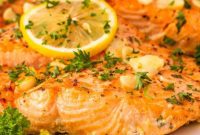 Perfect Garlic Butter Salmon