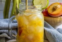 Sparkling Peach Refresher