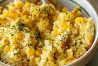 Golden Comfort Corn Pudding