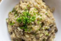 Creamy Mushroom and Crab Risotto