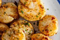 Caramelized Pan Seared Scallops