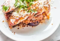 Slow Simmered Eggplant Lasagna