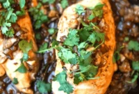 Creamy Mushroom and Onion Chicken Skillet
