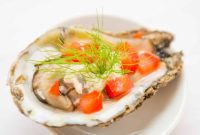 Bloody Mary Oyster Shooters
