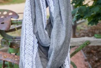 Whip Up a Lace Infinity Scarf in 15 Minutes