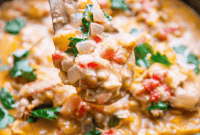 One-Pan Cheesy Green Chile Chicken