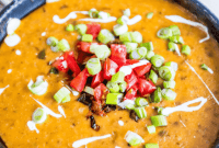 Sizzling Linguica Queso Skillet