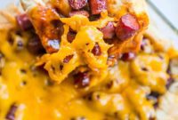 Hearty Cheesy BBQ Smokie Bake