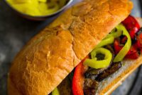 Perfect Plant-Based Philly Cheesesteak Hoagies