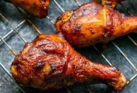 Crispy BBQ Chicken Drumsticks