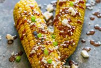 Fiery Sriracha Cheesy Grilled Corn