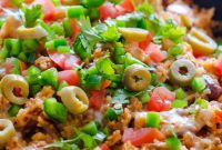 Fiesta Beef and Rice Skillet